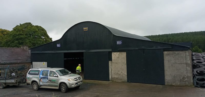 Agricultural building cleaned and painted in Aghade