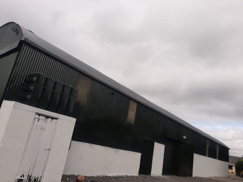 Agricultural building cleaned and painted in Myshall